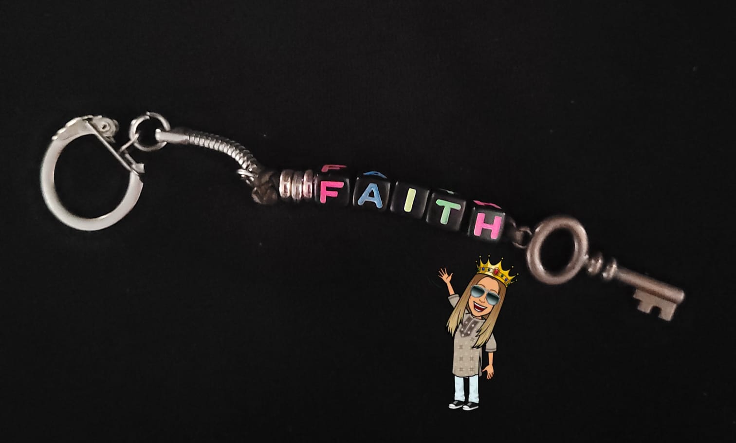 Key Ring (Faith) – VeeVos Kingdom Industries